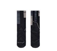 Chaussettes Buff Coolnet Crew noir gris - M