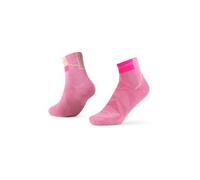 Chaussettes Buff Coolnet Quarter rose - S