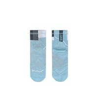 Buff Chaussettes Coolnet Quarter - Respirantes anti-odeurs - Bleu M