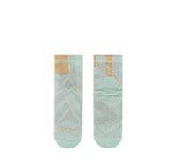 Buff - Coolnet Quarter - Chaussettes running CQ Seagrove Green - L