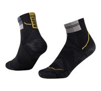 BUFF Coolnet® Quarter Sock - Mixte - Jaune / Noir / Gris - taille 45-47- modèle 2026