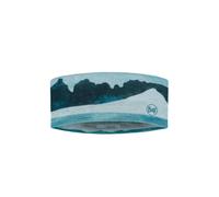 Buff, Bandeau CoolNet UV Wide Confortable, Protection UPF50, Sport, Stretch, Matière recyclée, Qualité, One Size, Bleu