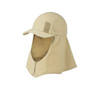 Buff Desert Cap Solid Beige L/XL