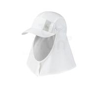 Buff Desert Cap Solid Blanc L/XL
