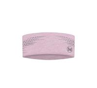 BUFF®| DryFlx® Bandeaux Homme Femme Adulte, Séchage Rapide, Stretch, Réfléchissant, Nuit, Brillant, Visibilité, Course à Pied, Stretch, Evacuation de l'humidité, Taille Unique, Rose Clair