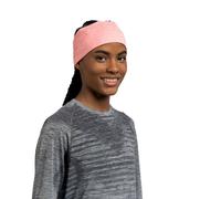 BUFF®| DryFlx® Bandeaux Homme Femme Adulte, Séchage Rapide, Stretch, Réfléchissant, Nuit, Brillant, Visibilité, Course à Pied, Stretch, Evacuation de l'humidité, Taille Unique, Rose