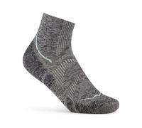 Buff Dryflx Quarter Chaussettes de running Unisex-gris clair, Taille 42-44