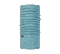 Buff Lightweight Merino Wool Solid Pool bleu