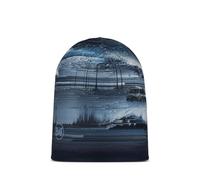 Bonnet buff ecostretch oser bleu