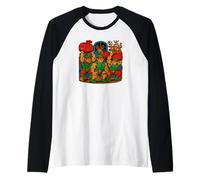 Buff Elves Lifting présente Une scène de Noël avec Renne Manche Raglan