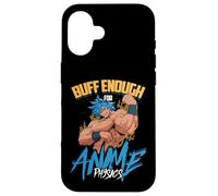 Buff Enough pour Anime Physique Cosplay Gym Meme Coque pour iPhone 16