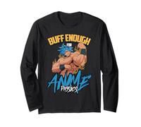 Buff Enough pour Anime Physique Cosplay Gym Meme Manche Longue