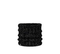 Buff Femme Knitted & Fleece Neckwarmer Akna, Noir, Taille Unique EU