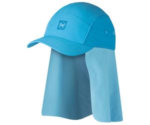 Buff - Kid's Desert Cap - Casquette - One Size - solid azure