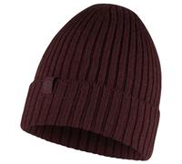 Buff - Knitted Beanie Norval - Bonnet - One Size - maroon