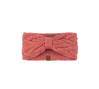 Buff Knitted Headband Crimson Red