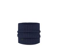 Buff Knitted Tour de cou Homme Femme Adulte, Large Froid, Pratique, Cache Cou-Cou, Mode, Isolation Thermique, Confortable, Bleu foncé, Taille Unique