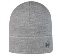 Buff - Lightweight Merino Wool Hat - Bonnet - One Size - solid light grey