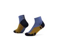 Buff Lightweight Merino Wool Quarter Chaussettes Lightweight Merino Wool Quarter L Bleu