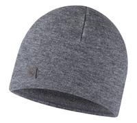 Buff - Merino Fleece Beanie - Bonnet - One Size - grey