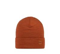 Buff Bonnet Merino Heavyweight Cinnamon Brown Unisex Adulte
