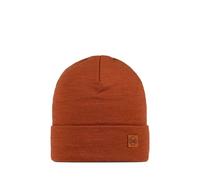 Buff - Heavyweight Merino Wool Hat - Bonnet - One Size - cinnamon brown