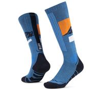 Buff - Merino HW Over The Calf - Chaussettes de ski - Unisex L - EU: 42-44 - royal blue