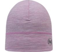 Buff Bonnet Mérinos léger – 100% laine mérinos, unisexe – Solid Pansy, taille unique