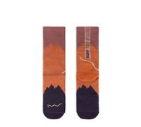 Buff Chaussettes LW Merino Wool Crew – Léger, Rembourrées, Confortables, Randonnée – L Orange