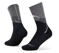 Buff - Merino Lightweight Crew Sock LWC1 - Chaussettes en laine mérinos - EU 39-41 - graphite
