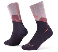 Buff - Merino Lightweight Crew Sock LWC1 - Chaussettes en laine mérinos - Unisex S - EU: 36-38 - pink