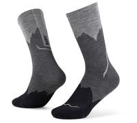 Buff - Merino Lightweight Crew Sock LWC3 - Chaussettes en laine mérinos - Unisex M - EU: 39-41 - black