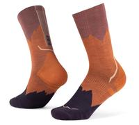 Chaussettes Buff Lightweight Merino Wool Crew orange - S
