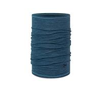 Buff®| Merino Lightweight Multifunktionstuch Tour de cou Homme Femme Adulte, Echarpe multifonctionnelle, 100% Laine mérinos, Randonnée, Outdoor, Durable, Légère, Fine, Taille unique, Gris