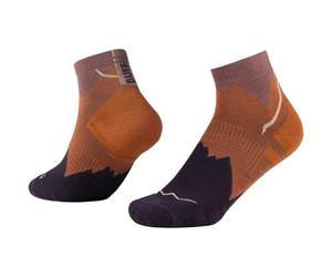 BUFF Merino Lightweight Quarter - Mixte - Marron / Noir - taille 39-41- modèle 2026