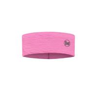 Buff Bandeau Merino Lightweight – 100% laine mérinos, léger – Rose, taille unique