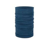 Tour de cou buff merino midweight melange bleu