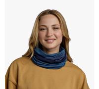 Buff - Merino Move Block - Tour de cou laine mérinos Denim - Taille unique