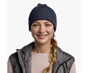 Buff - Merino Summit Beanie - Bonnet femme Solid Night Blue - Taille unique