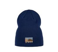 Buff Bonnet tricoté mixte jeunesse – Brun cannelle – Taille unique EU