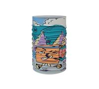 Buff Multifunctional Tour de cou Original EcoStretch Garçon Fille, Foulard, Tubulaire, Multifonctionnel, Cou et Tête, Course, Marche, Randonnée, Durable, Léger, Multi, Taille Unique