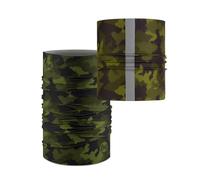 BUFF® Product Bundle. Tour de Cou Dog Collection Original EcoStretch Imprimé camouflage Estampado Militar Taille unique et Dog Tour de cou Imprimé camouflage S/M Adulte