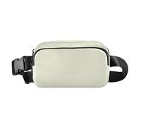 Buff Sac banane élégant pour homme et femme Résistant à l'eau Sac banane avec sangle réglable pour voyage, vacances, course à pied, Chamois, 1 size