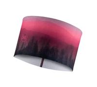 Buff Bandeau Tech Fleece mauve noir