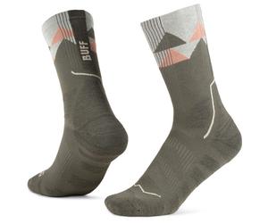 Buff - Thermonet Crew - Chaussettes de randonnée - EU 42-44 - beetle green