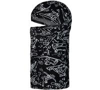 BUFF Thermonet Hinged Balaclava Youth Tivat - Enfant - Noir / Blanc - taille Unique- modèle 2026