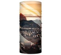 Buff Tour de cou CoolNet Pao De Açucar UV+ Multifonctionnel Orange/Noir/Marron Taille unique