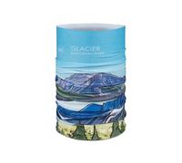 Buff, Tour de cou CoolNet UV Flexible, protection UPF50, Léger, Extensible, Matériau recyclé, Sport, Éte, One size, Noir