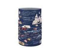 Buff, Tour de cou CoolNet UV Flexible, protection UPF50, Léger, Extensible, Matériau recyclé, Sport, Éte, One size, Bleu