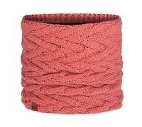 Buff Tour de cou Tricoté et Polaire Rouge